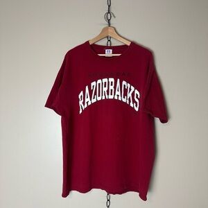 Vintage NCAA Russell Athletic Arkansas Razorbacks T-shirt